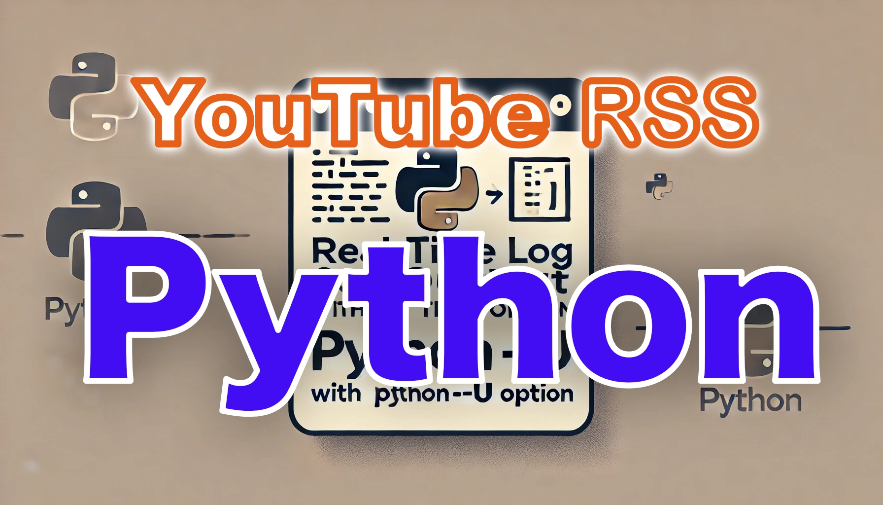 Featured image of post YouTubeチャンネルのRSSフィードURLを取得するPythonスクリプト