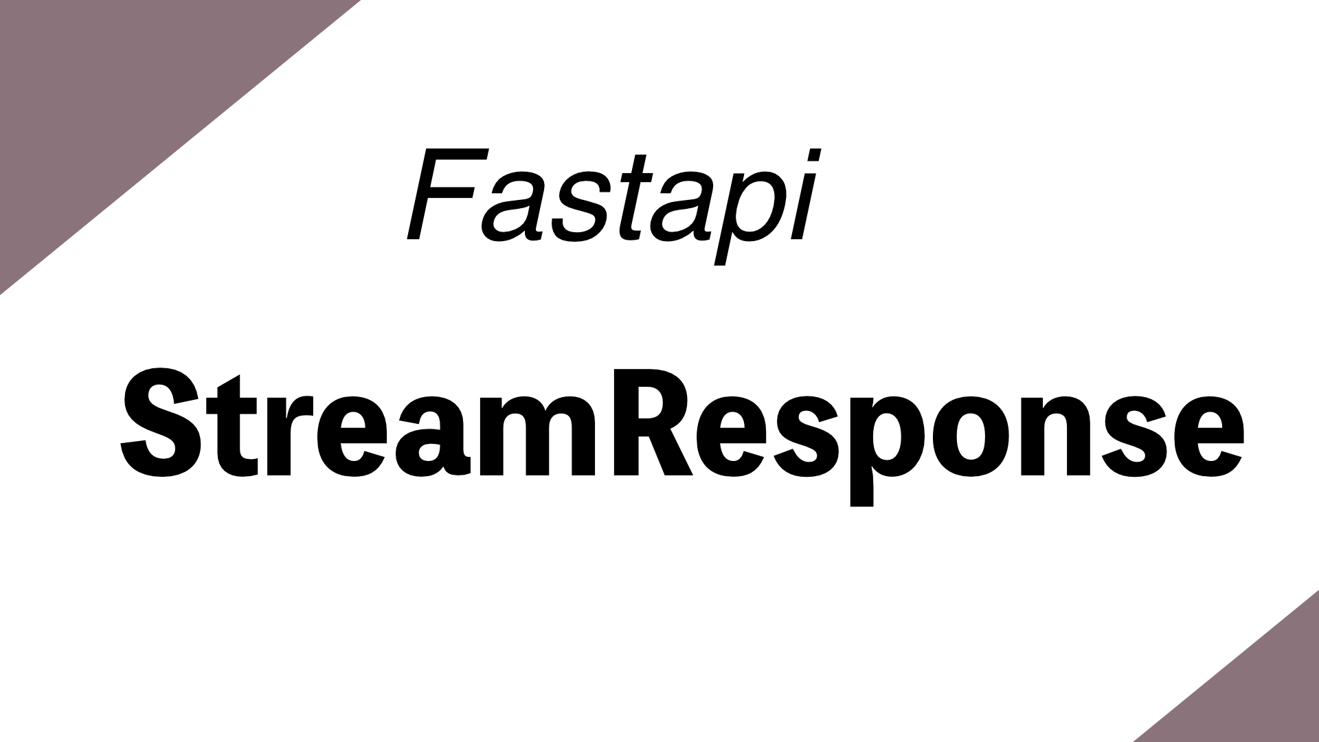 Featured image of post Python + FastAPI: StreamingResponseとPydanticによるデータ検証