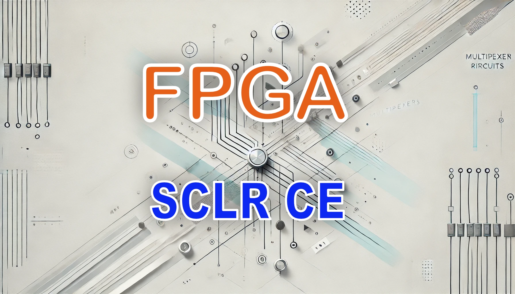 Featured image of post FPGA初心者向け：SCLRとCE信号の理解と使い方